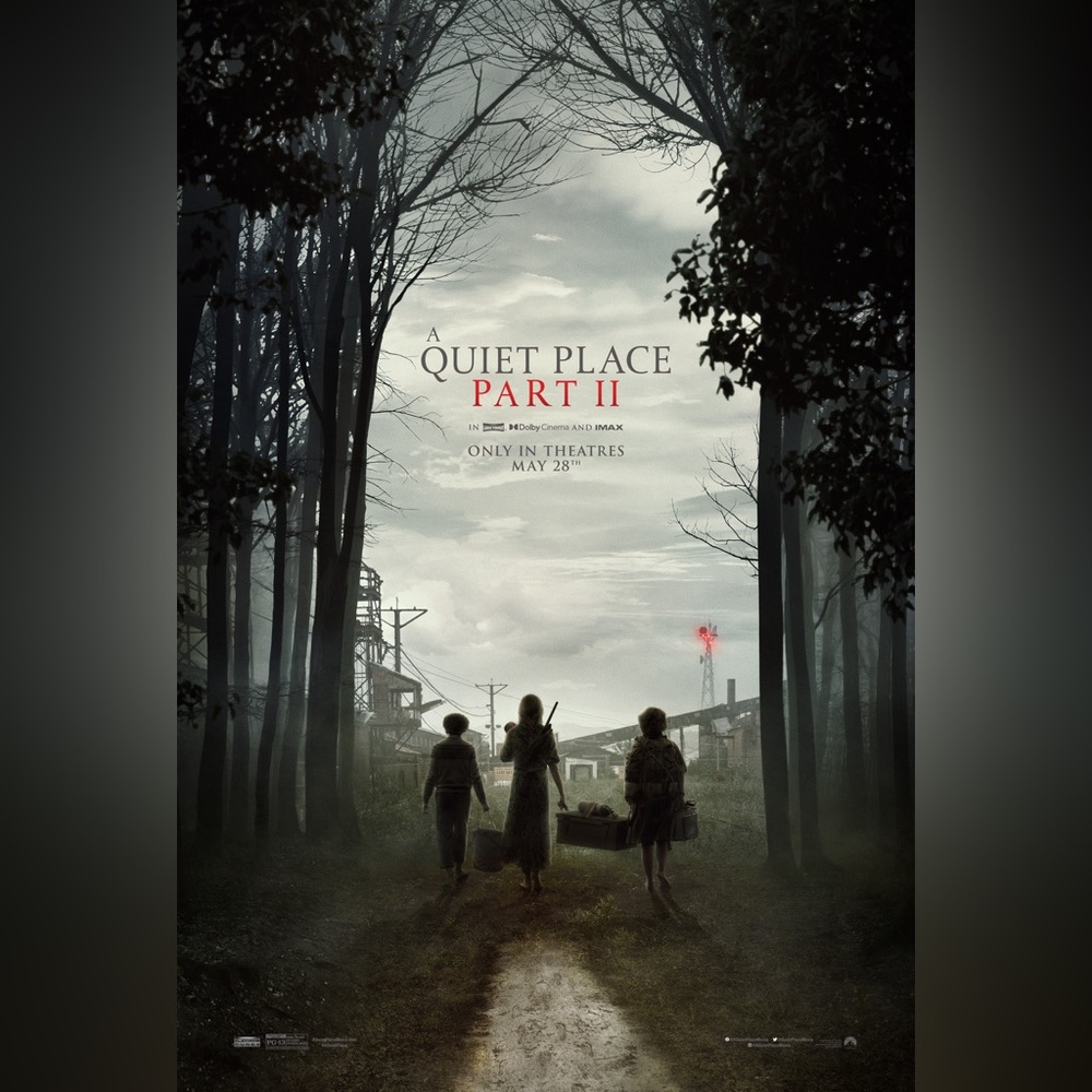 A Quiet Place Part 2 (2021) Original D/S Movie Poster 27x40